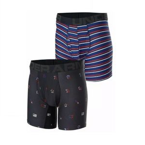 Under Armour UA Tech BoxerJock 2 Pack Boxer Briefs